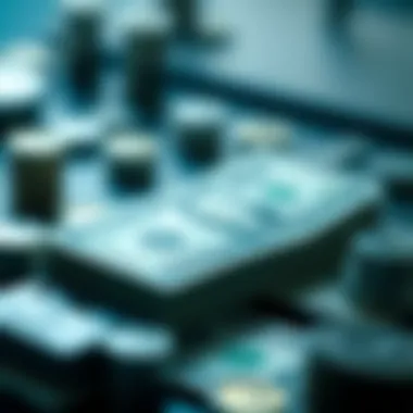 Visual representation of loan interest mechanics