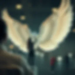 Conceptual representation of angel investors in finance