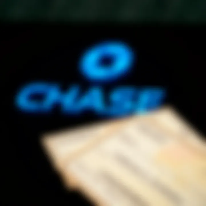 Chase Bank logo with cashier's checks