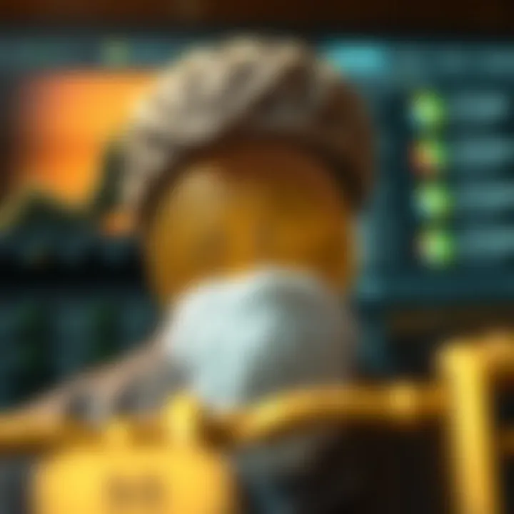 Visual representation of Satoshi and Bitcoin concepts