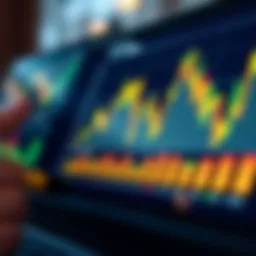 Detailed financial graphs showcasing trends and performance