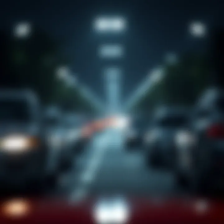 Illustration of various car insurance types