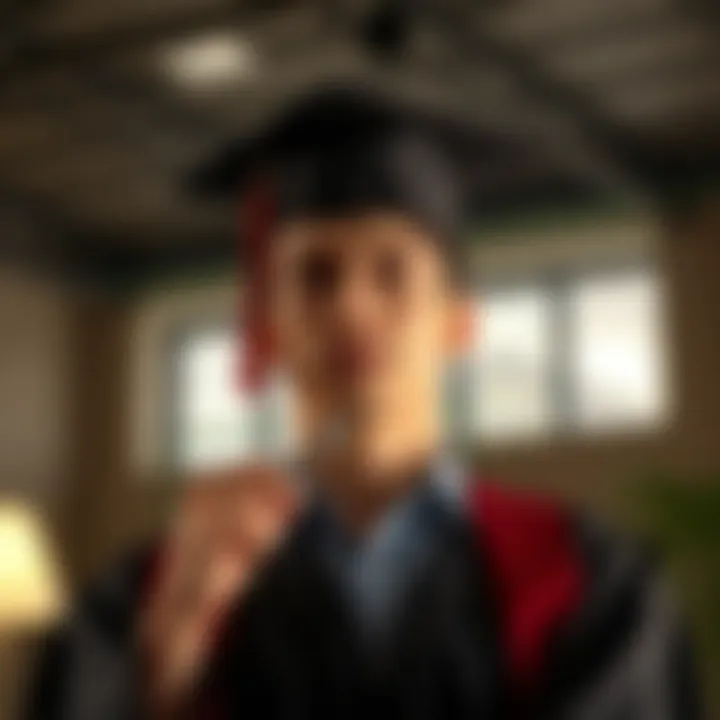 A graduate contemplating financial decisions