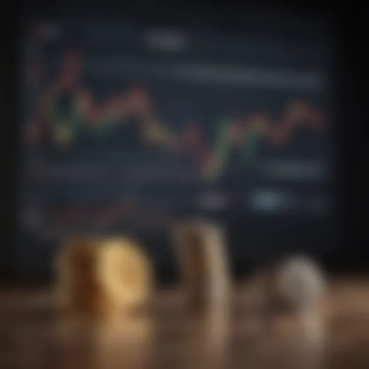 Graph depicting investment risk versus return