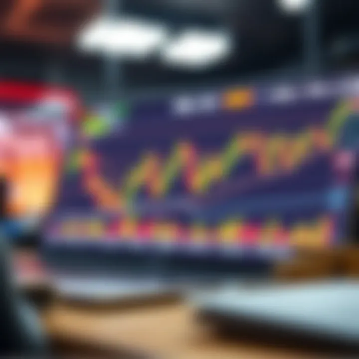 Conceptual image representing day trading strategies and analytics