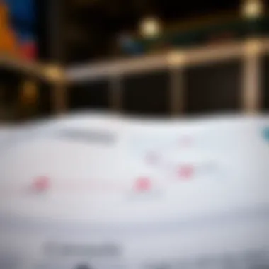 Map showcasing US and Canada trade routes