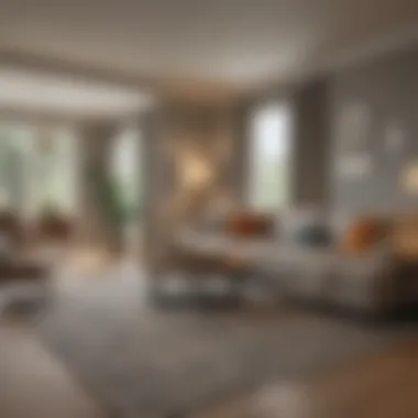 Staging a Home for Sale A well-staged home ready for sale