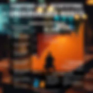 A detailed infographic illustrating strategies for identifying undervalued assets