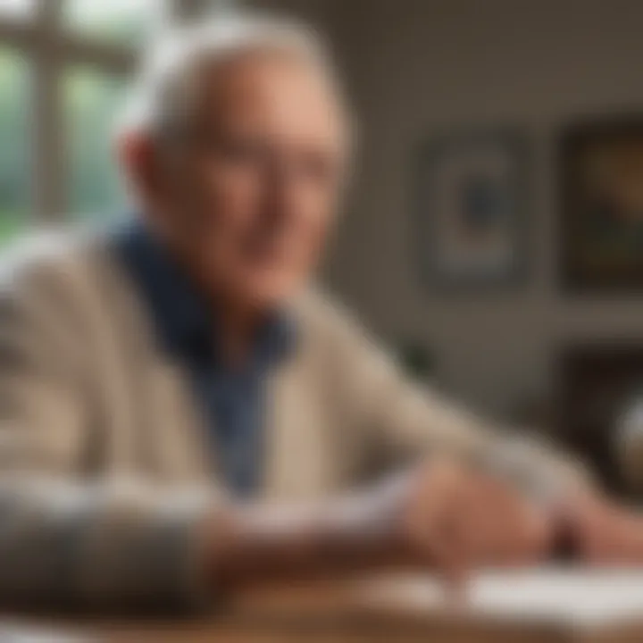 Infographic illustrating the advantages of life insurance for older adults