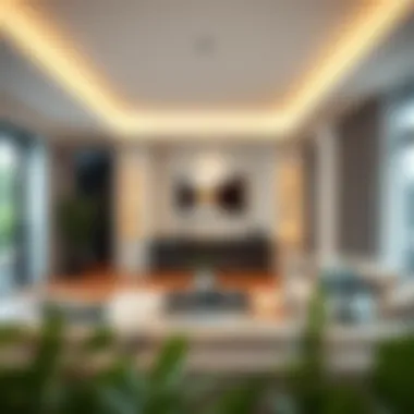 Revamp Your Living Room: Aesthetic and Functional Enhancements Modern living room renovation with stylish decor