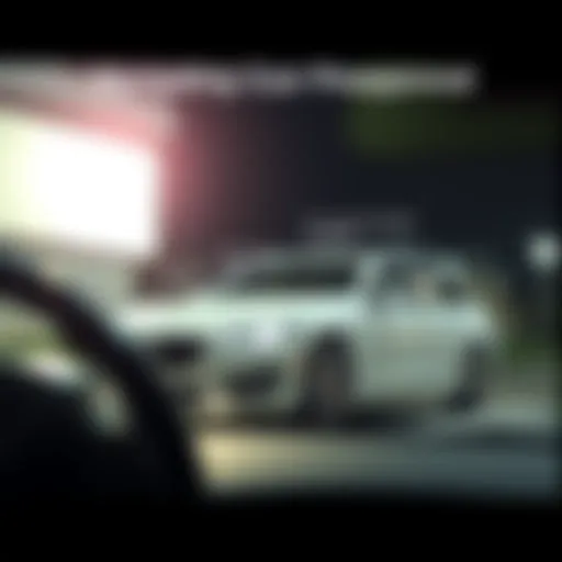 A visual representation of the car loan preapproval process with key steps highlighted.