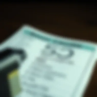 Visual representation of a thin credit file