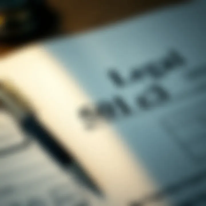 Abstract of a legal document