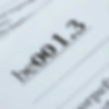 Close-up of nonprofit documentation