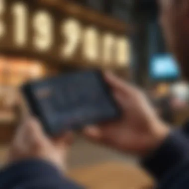 Real-Time Market Analysis with OANDA Mobile App Trader using OANDA Mobile App for real-time market analysis.