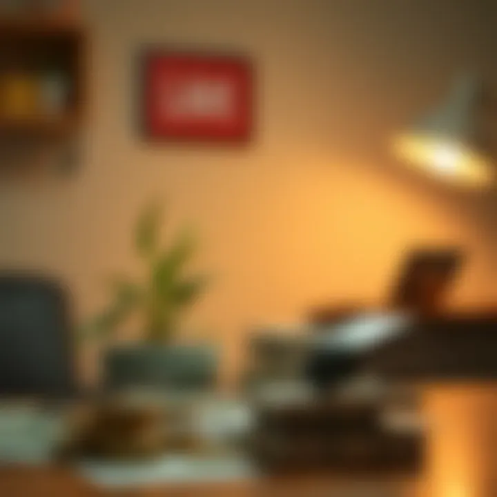 Illustration of personal finance management post-bankruptcy