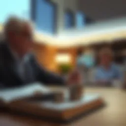 Conceptual representation of retirement planning