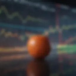A thriving stock market graph
