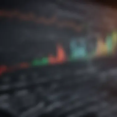 An analytical chart showcasing investment trends over time.