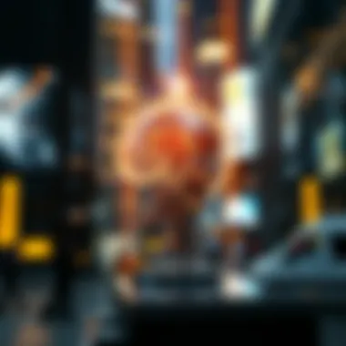 Artificial Intelligence Transforming Financial Services Illustration depicting artificial intelligence in financial services