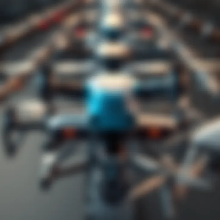 Collage of various drone models