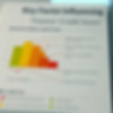 Key Factors Influencing Your Credit Score Chart illustrating factors that influence credit score calculations.