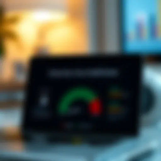 An infographic depicting the importance of credit scores in financial planning.