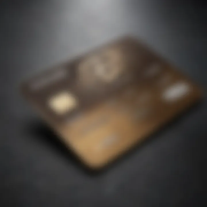 Visual representation of the MyFortiva credit card features