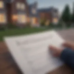 Conceptual illustration of property exchange agreement