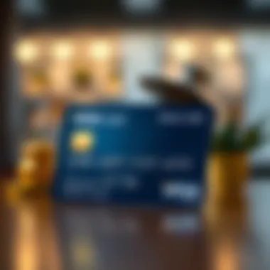 Illustration of private Visa card features