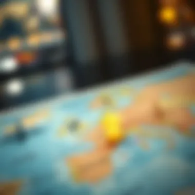 A map highlighting popular travel destinations linked with credit card rewards.