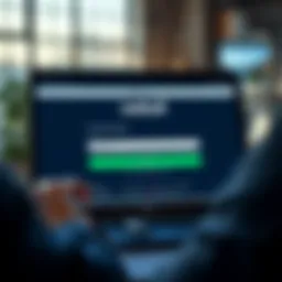 Webull account registration interface